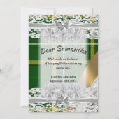 Invitation de la femme de ménage écossaise (Dos)