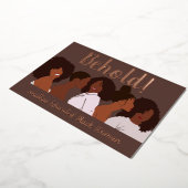 Invitation de la femme noire instruite (Rotation)