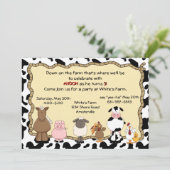 Invitation de la ferme Yee-Ha (Debout devant)