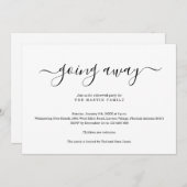 Invitation de la fête (Devant / Derrière)