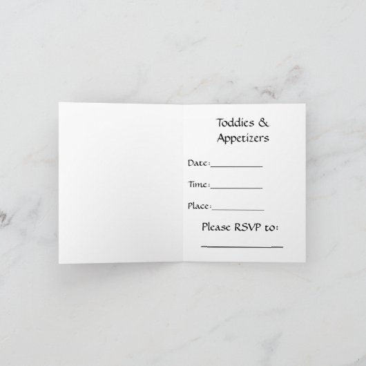 Invitation de la fête (Intérieur)