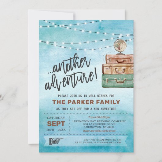 Invitation de la fête (Devant)