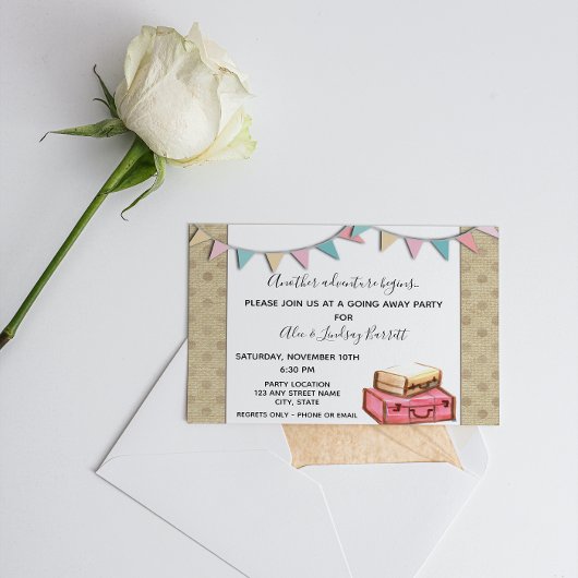 Invitation de la fête