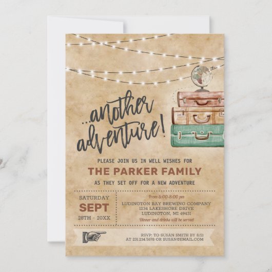 Invitation de la fête (Devant)