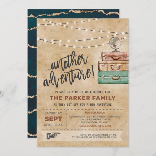 Invitation de la fête (Devant / Derrière)