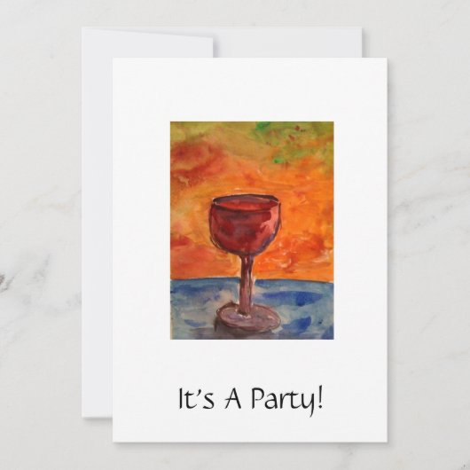 Invitation de la fête (Devant)