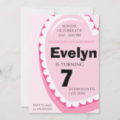 Invitation de la fête Anniversaire de enfant de fi (Devant)