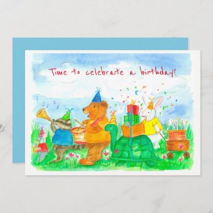 Invitation de la fête Anniversaire de enfant de la