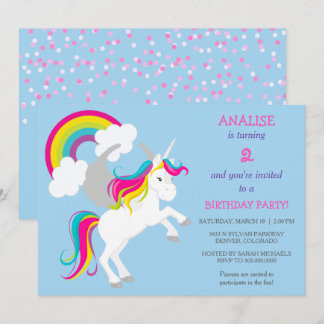 Invitation de la fête Anniversaire de enfant de la