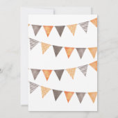 Invitation de la fête Anniversaire de enfant d'Hal (Dos)