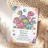 Invitation de la fête Anniversaire de enfant du di