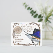 Invitation de la fête avec le poisson-voilier (Debout devant)