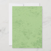 Invitation de la fête costumée d'Halloween pour en (Dos)