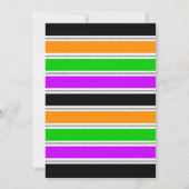 Invitation de la fête costumée pour enfants d'Hall (Dos)