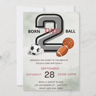 Invitation de la fête d'anniversaire