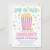 Invitation de la fête d'anniversaire (Devant)