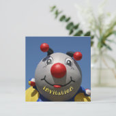 invitation de la fête d'anniversaire de bug (Debout devant)