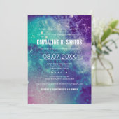 Invitation de la fête d'anniversaire de Galaxy (Debout devant)