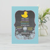 Invitation de la fête d'anniversaire de la Bubber  (Debout devant)
