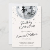 Invitation de la fête d'anniversaire de la Disco A (Devant)