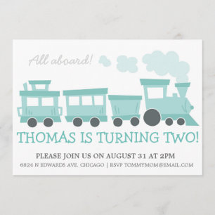 Invitation de la fête d'anniversaire des voitures 