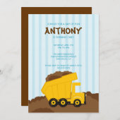 Invitation de la fête d'anniversaire du Camion Cut (Devant / Derrière)