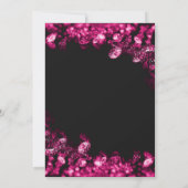 Invitation de la fête d'anniversaire du Diamant ro (Dos)