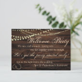 Invitation de la fête de bienvenue (Debout devant)