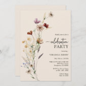 Invitation de la fête de Boho (Devant / Derrière)