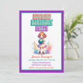 Invitation de la fête de Bowling (Debout devant)