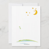 Invitation de la fête de camping (Dos)