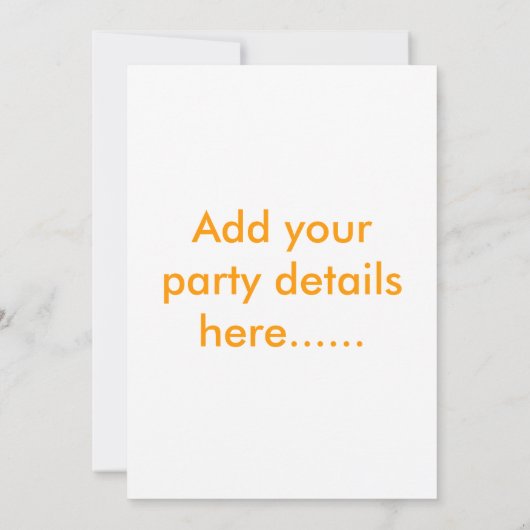 Invitation de la fête de chant (Dos)