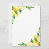 Invitation de la Fête de Chauffage du jardin de ci (Dos)