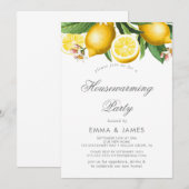 Invitation de la Fête de Chauffage du jardin de ci (Devant / Derrière)