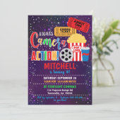 Invitation de la fête de cinéma (Debout devant)
