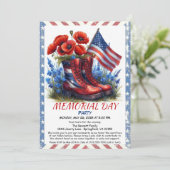 Invitation de la fête de commémoration (Debout devant)