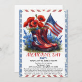 Invitation de la fête de commémoration (Devant / Derrière)