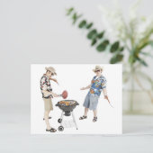 Invitation de la fête de cuisine (Debout devant)