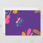 Invitation de la fête de danse latine (Dos)