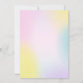 Invitation de la fête de danse Llow Disco Invitati (Dos)