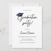 Invitation De La Fête De Diplôme, Classe De 2024 C (Devant)