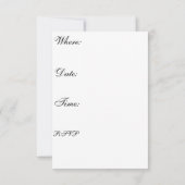 Invitation de la fête de Dragon Moon (Dos)