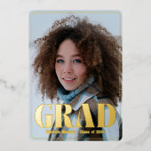 Invitation de la fête de Faire-part et de graduati (Recto)