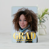 Invitation de la fête de Faire-part et de graduati (Debout devant)