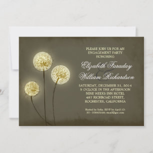 invitation de la fête de fiançailles