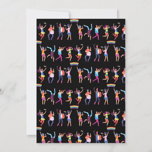 Invitation de la fête de fierté | FIERTÉ (Dos)