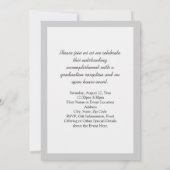 Invitation de la fête de fin d'études Médicale (Dos)