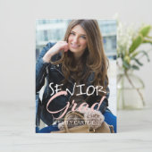 Invitation de la fête de fin d'études secondaires (Debout devant)