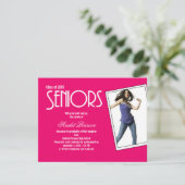 Invitation de la fête de fin d'études secondaires (Debout devant)