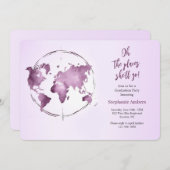 Invitation de la fête de graduation (Devant / Derrière)